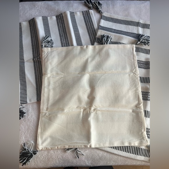 Boho‎ Throw Pillow Covers Decorative Pillow Cases 20 X 20 Inches Set Of 4 Cotton - Picture 5 of 5